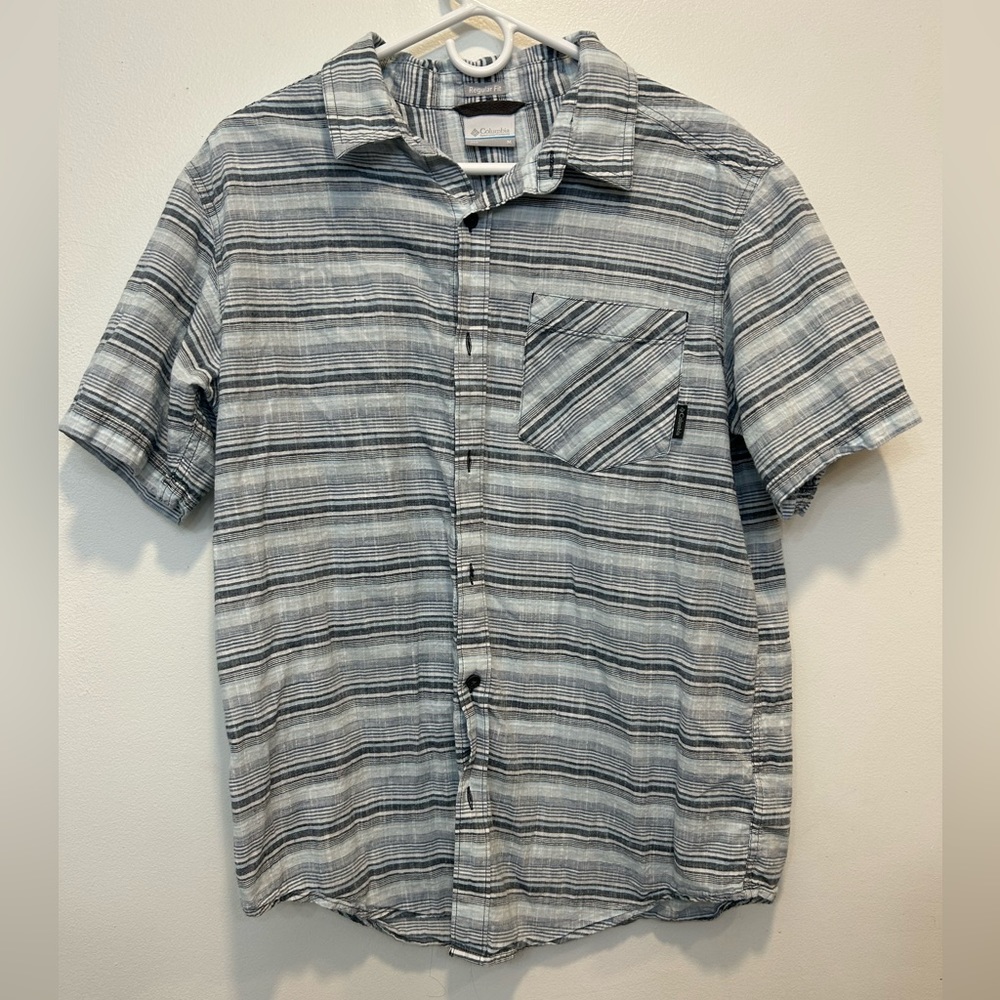 Columbia Short Sleeve Button Up Shirt